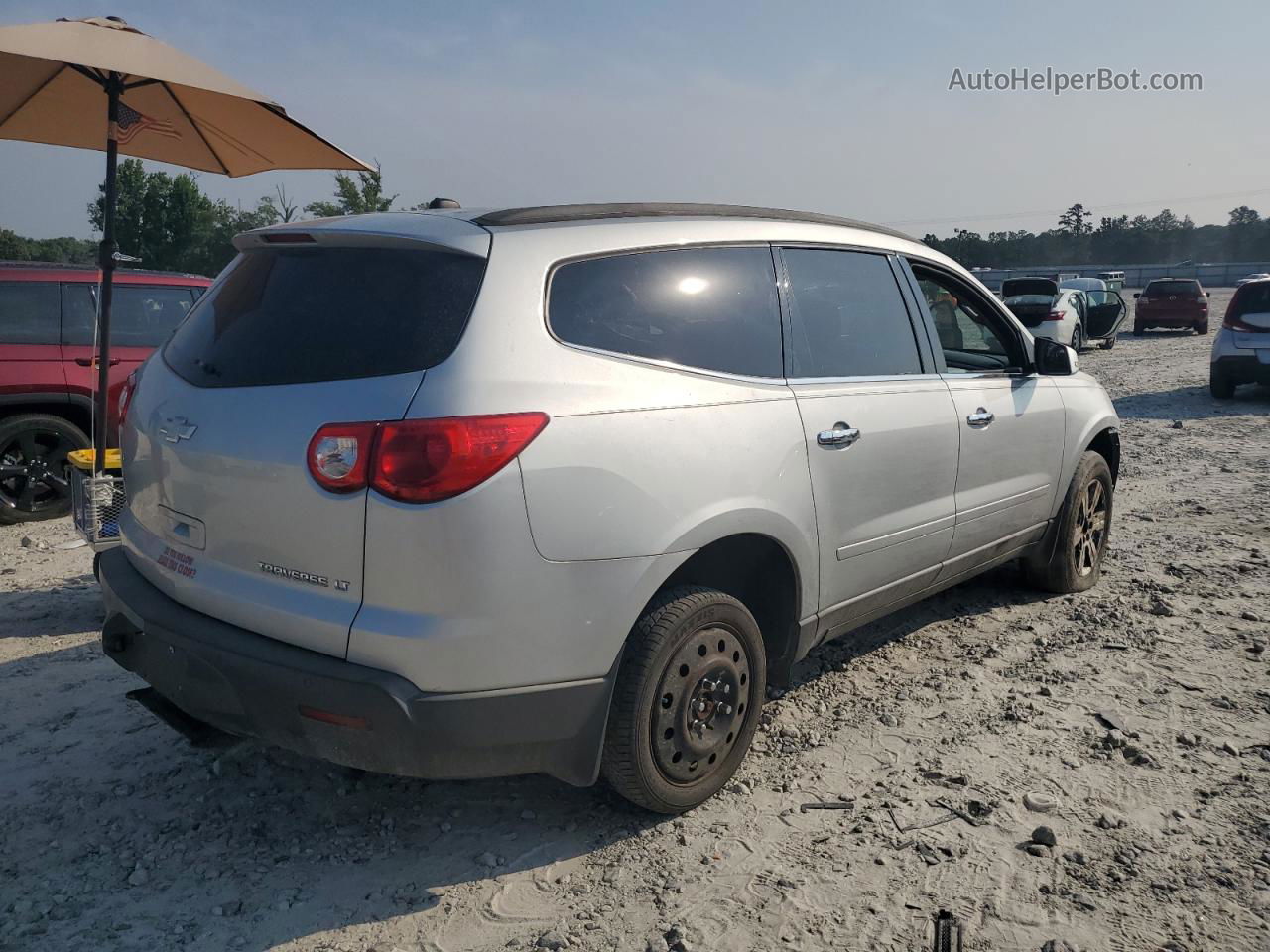 2012 Chevrolet Traverse Lt Серебряный vin: 1GNKVGED1CJ120197