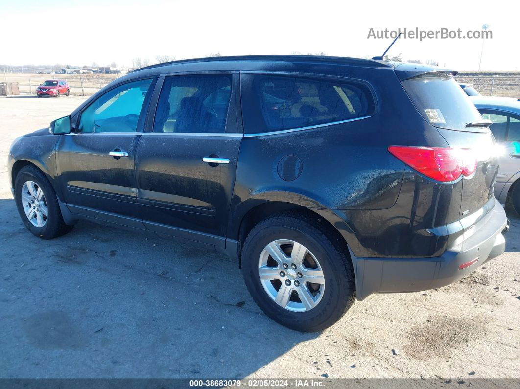 2012 Chevrolet Traverse 1lt Black vin: 1GNKVGED1CJ152955