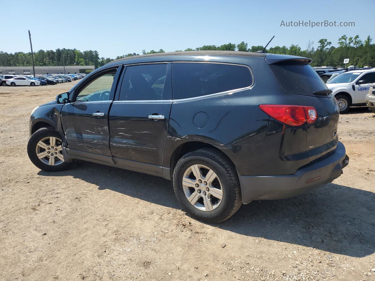 2012 Chevrolet Traverse Lt Black vin: 1GNKVGED1CJ163826