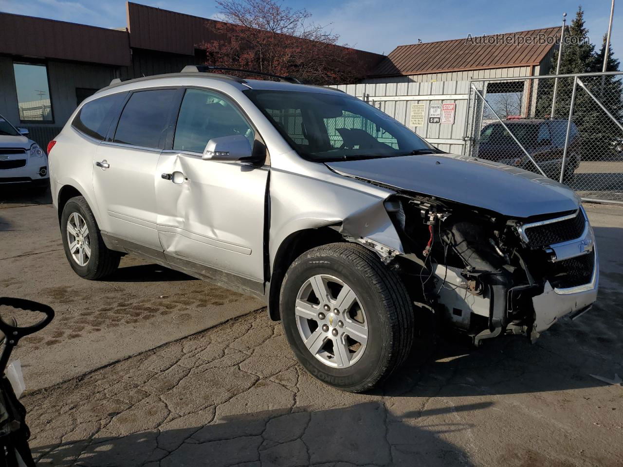 2012 Chevrolet Traverse Lt Silver vin: 1GNKVGED1CJ331254