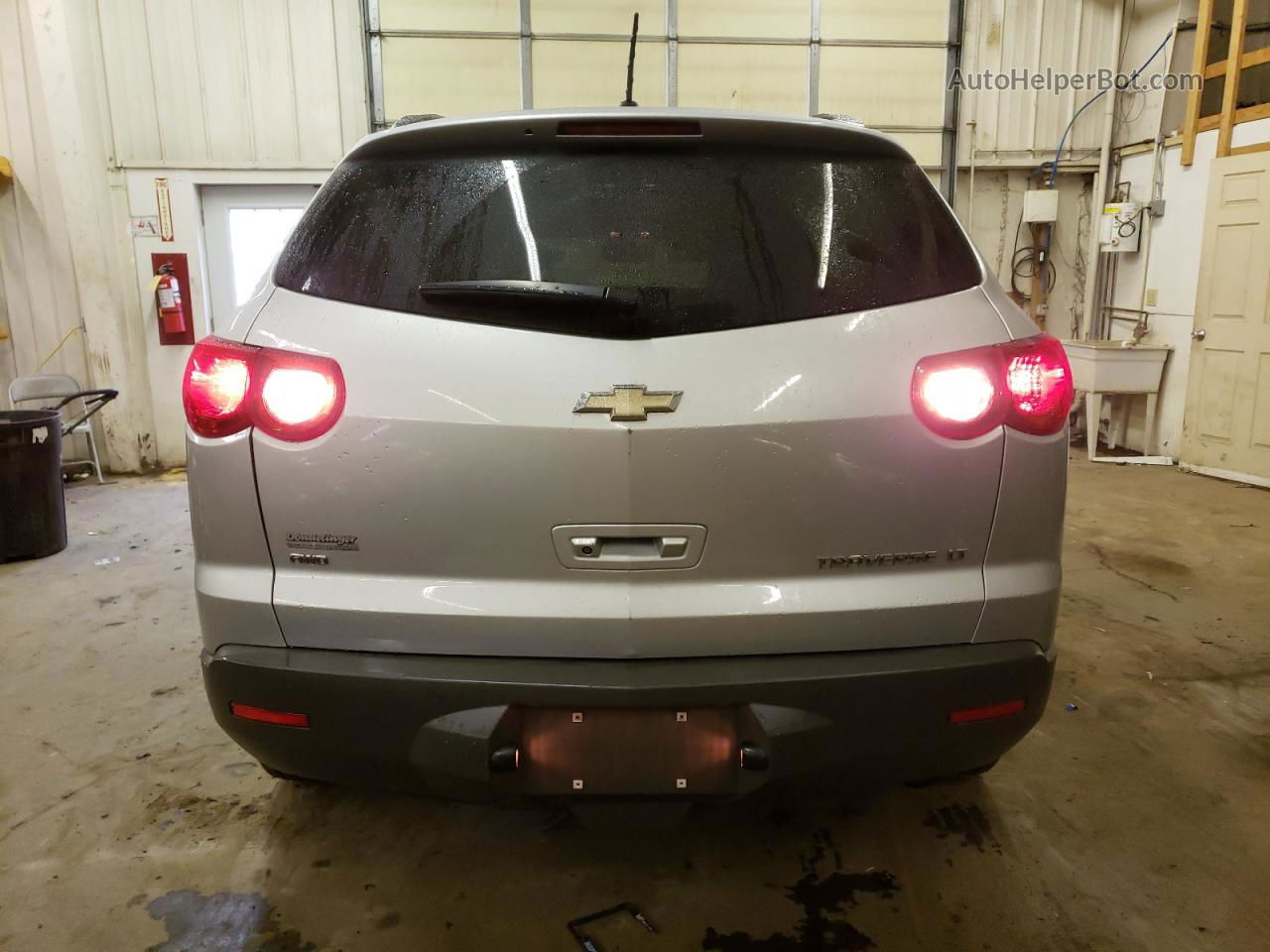 2012 Chevrolet Traverse Lt Silver vin: 1GNKVGED1CJ366148