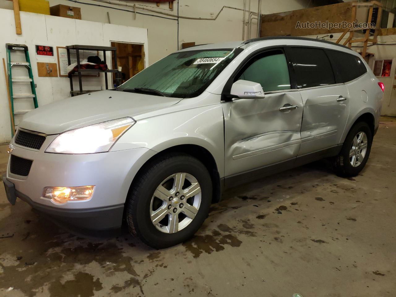 2012 Chevrolet Traverse Lt Silver vin: 1GNKVGED1CJ366148