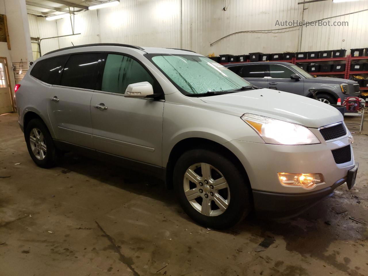 2012 Chevrolet Traverse Lt Silver vin: 1GNKVGED1CJ366148