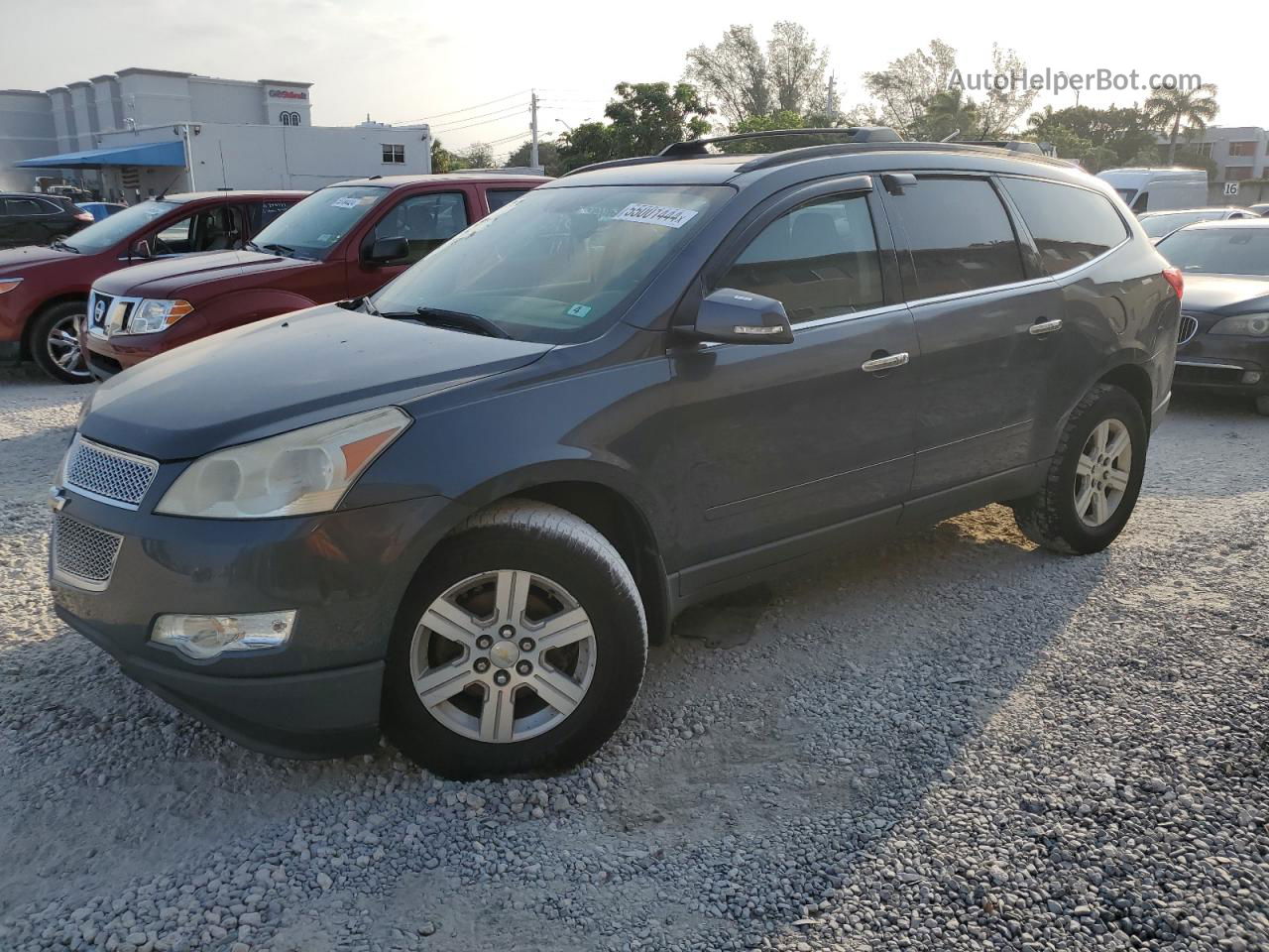 2011 Chevrolet Traverse Lt Gray vin: 1GNKVGED2BJ166183