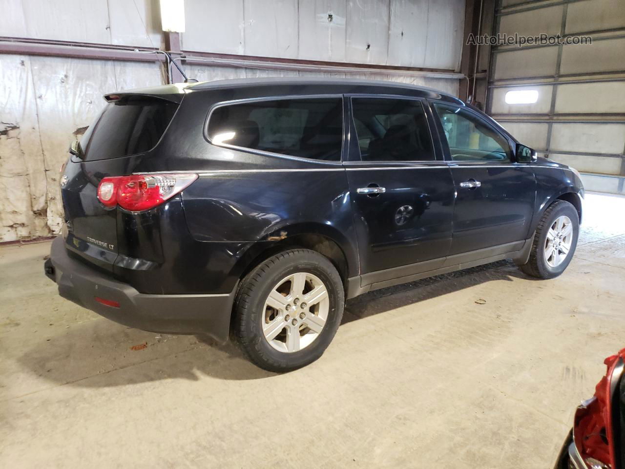 2012 Chevrolet Traverse Lt Black vin: 1GNKVGED2CJ107541