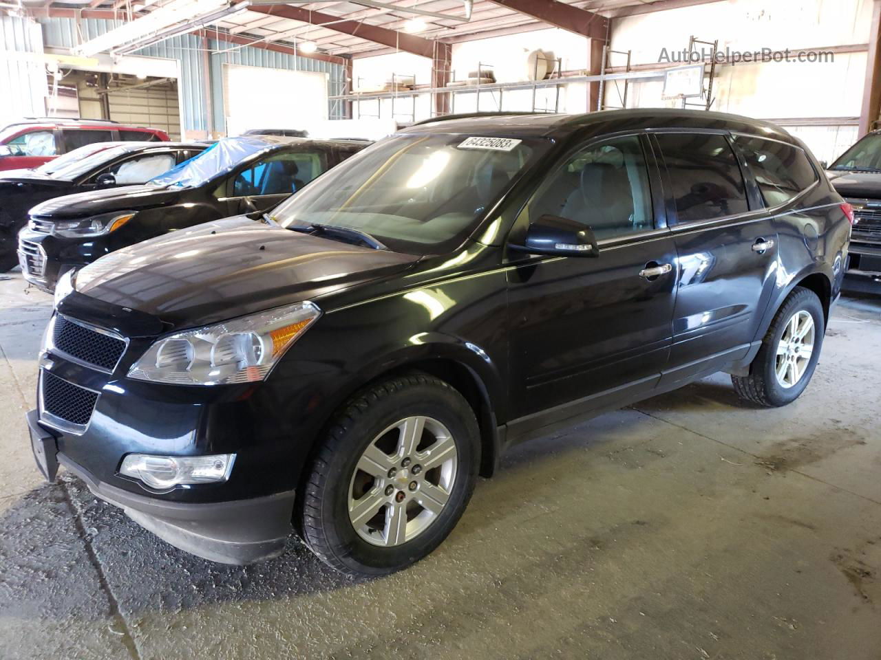 2012 Chevrolet Traverse Lt Black vin: 1GNKVGED2CJ107541