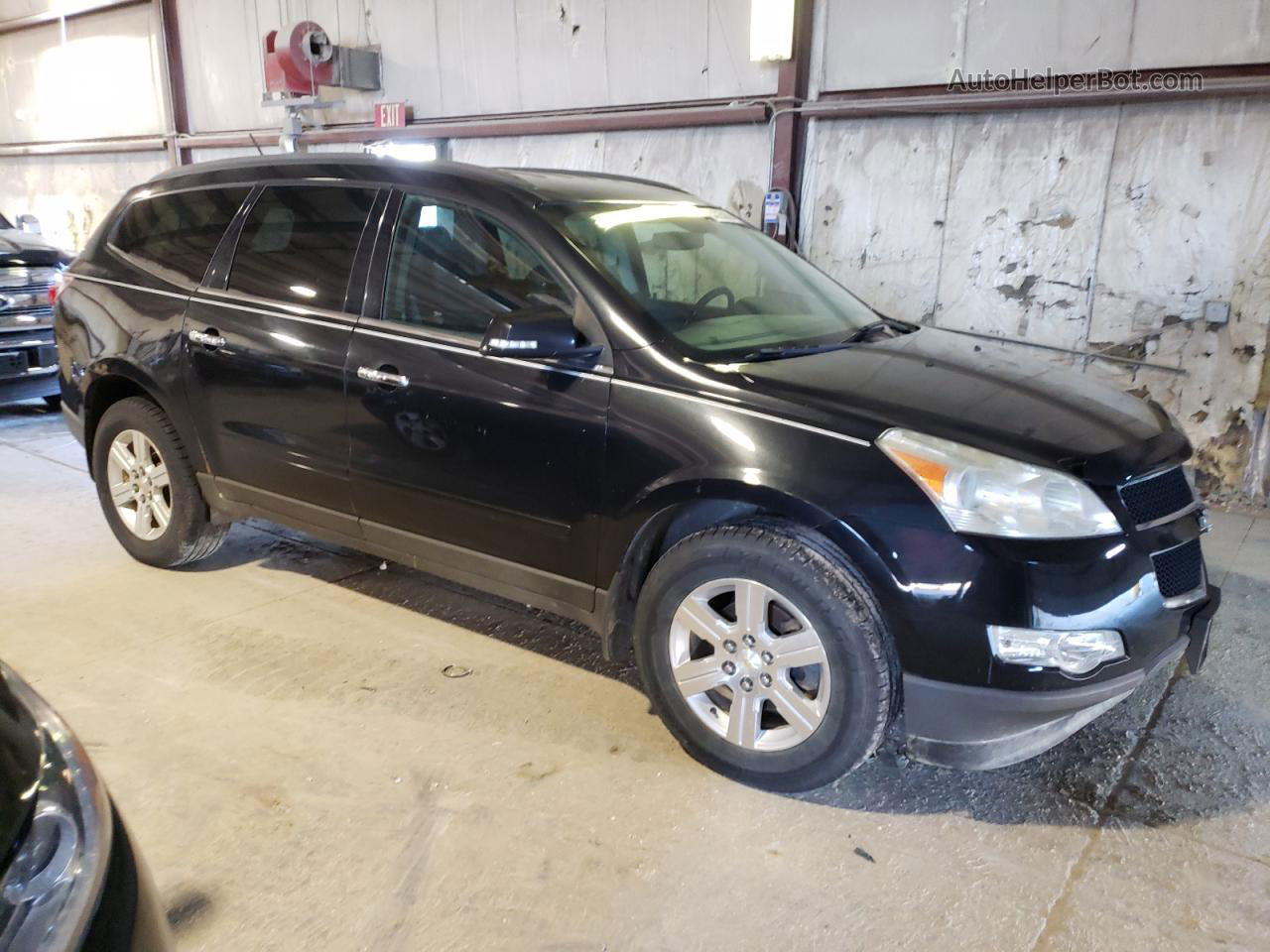 2012 Chevrolet Traverse Lt Black vin: 1GNKVGED2CJ107541