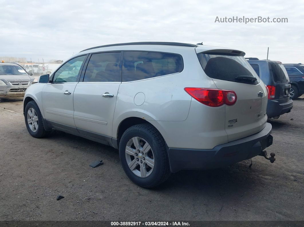 2012 Chevrolet Traverse 1lt White vin: 1GNKVGED2CJ311501