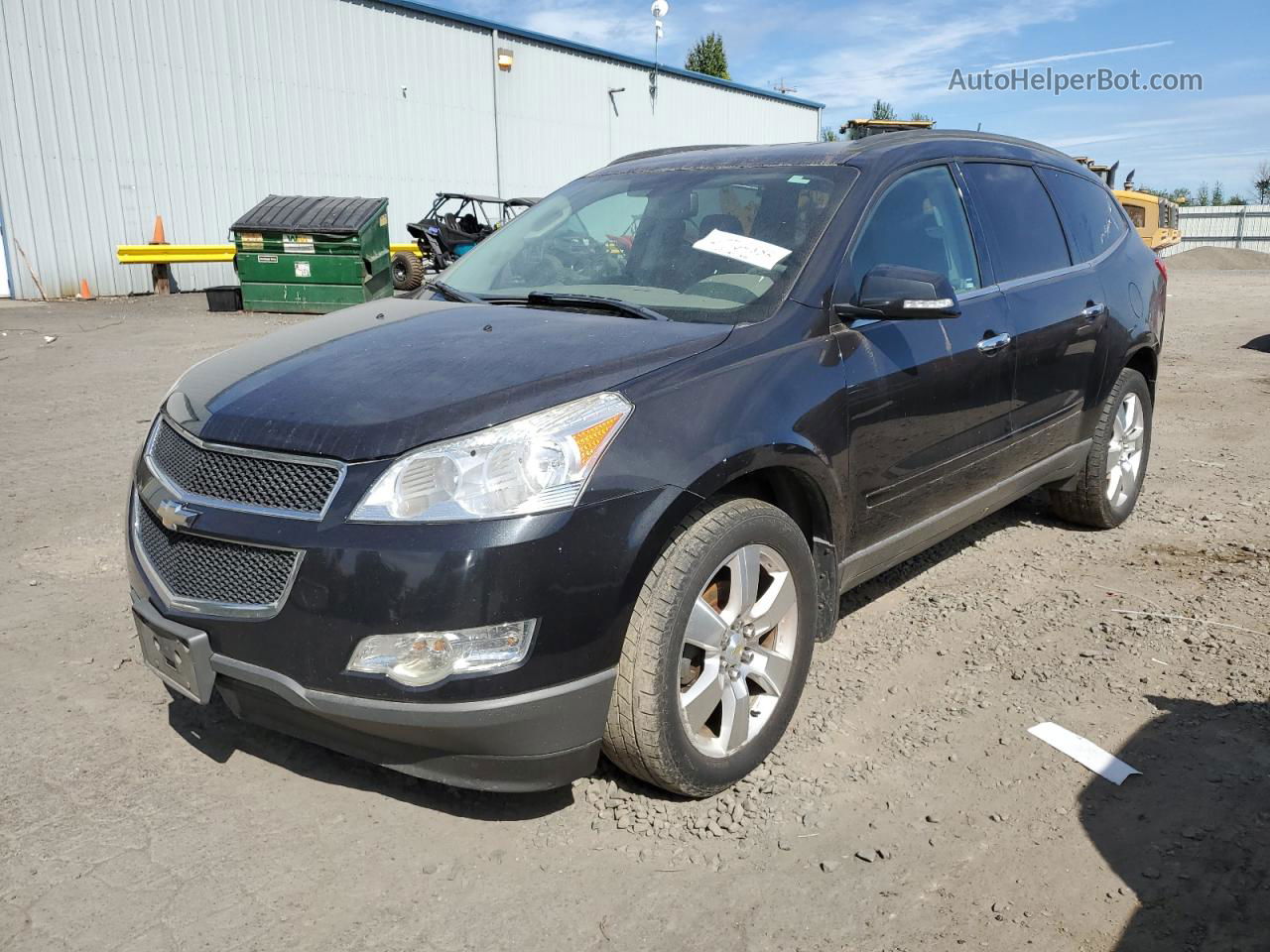 2012 Chevrolet Traverse Lt Gray vin: 1GNKVGED3CJ208667