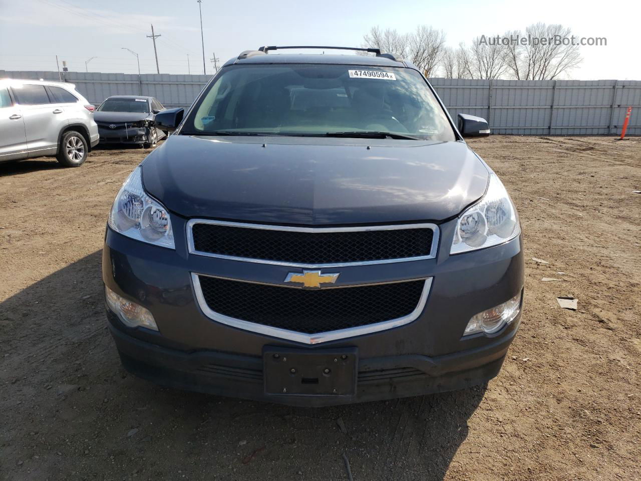 2012 Chevrolet Traverse Lt Gray vin: 1GNKVGED3CJ327013