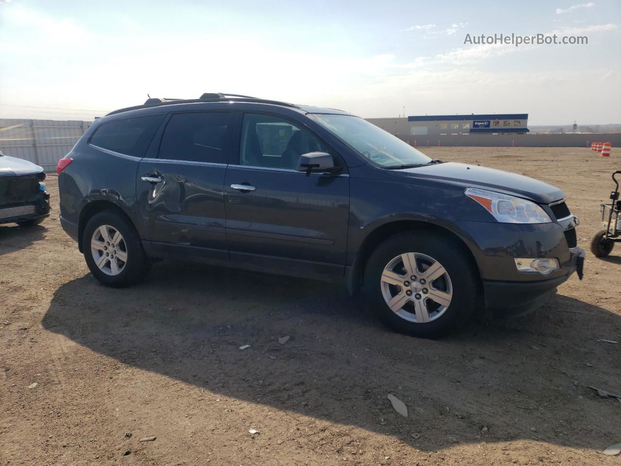 2012 Chevrolet Traverse Lt Gray vin: 1GNKVGED3CJ327013