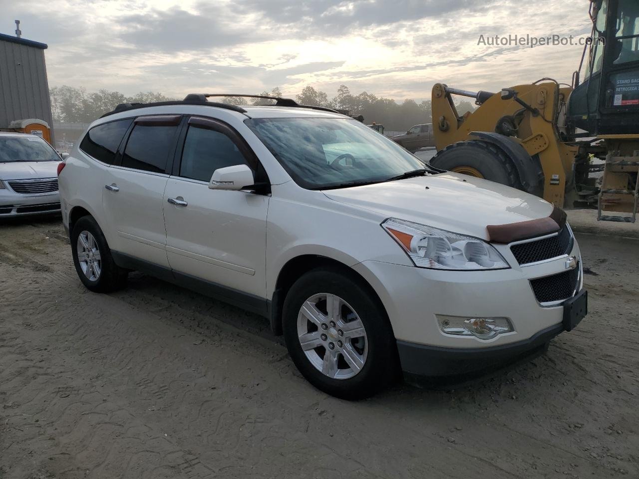 2012 Chevrolet Traverse Lt Белый vin: 1GNKVGED3CJ402986