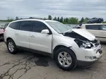 2012 Chevrolet Traverse Lt White vin: 1GNKVGED3CJ408125