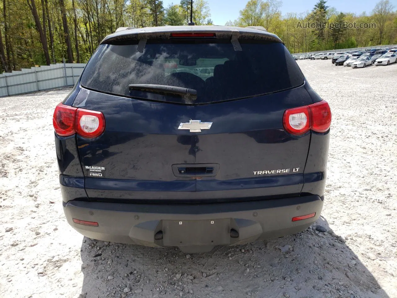 2011 Chevrolet Traverse Lt Blue vin: 1GNKVGED4BJ191621