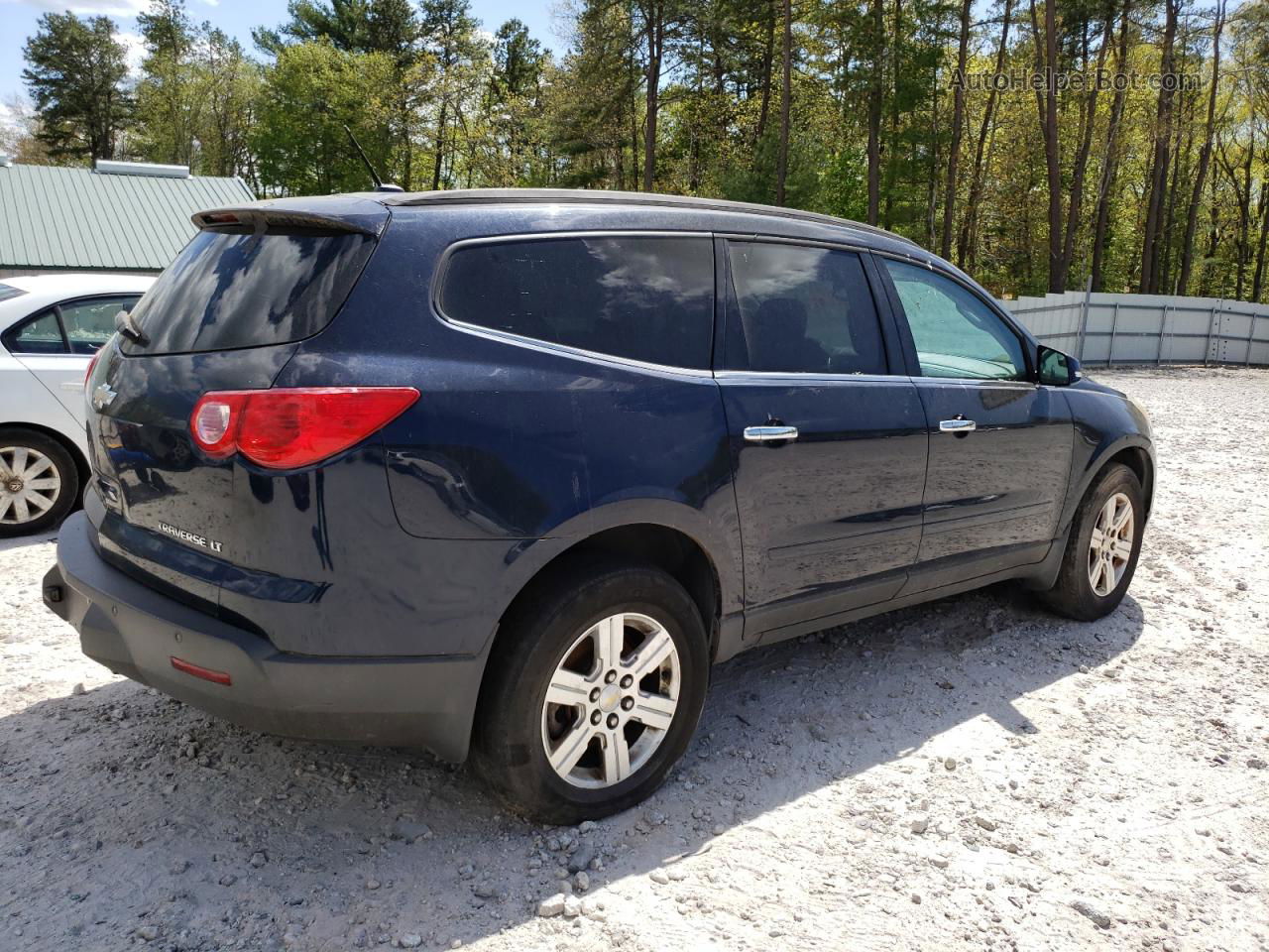 2011 Chevrolet Traverse Lt Blue vin: 1GNKVGED4BJ191621