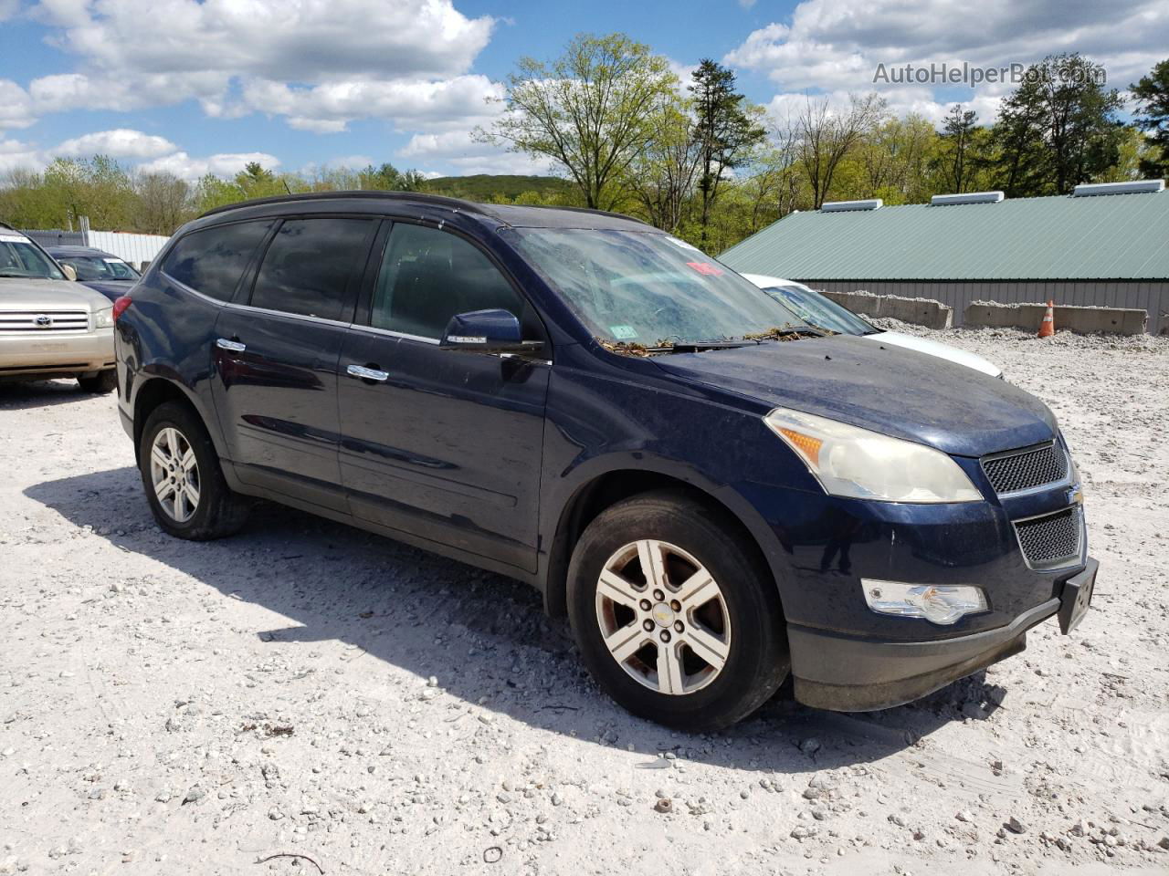 2011 Chevrolet Traverse Lt Blue vin: 1GNKVGED4BJ191621