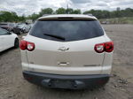 2011 Chevrolet Traverse Lt White vin: 1GNKVGED4BJ223256