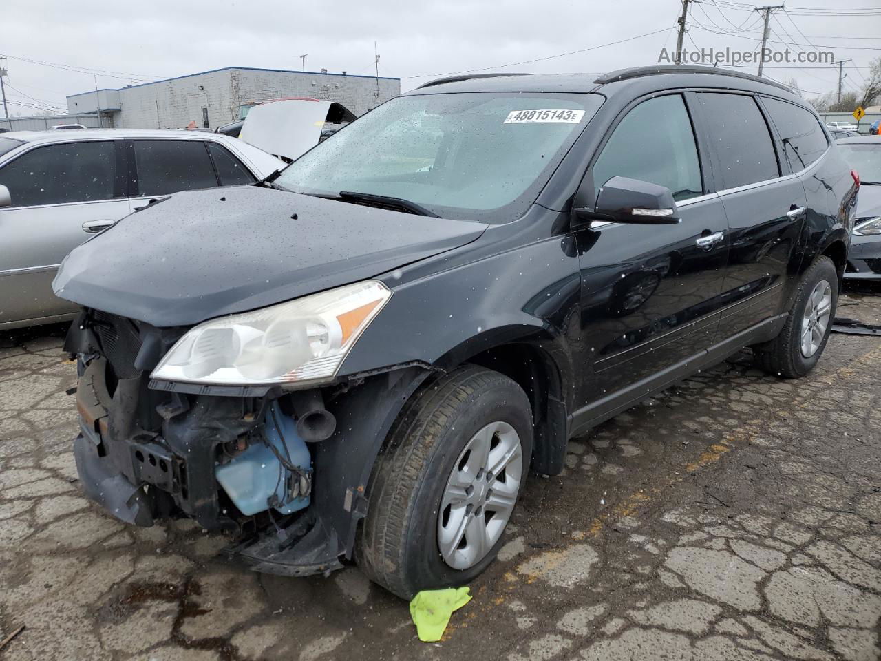 2011 Chevrolet Traverse Lt Black vin: 1GNKVGED4BJ277186