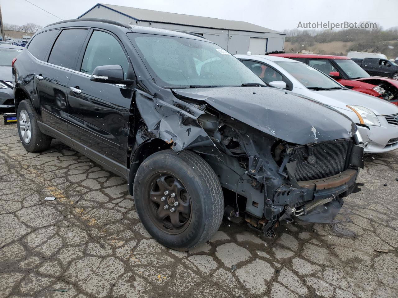 2011 Chevrolet Traverse Lt Black vin: 1GNKVGED4BJ277186