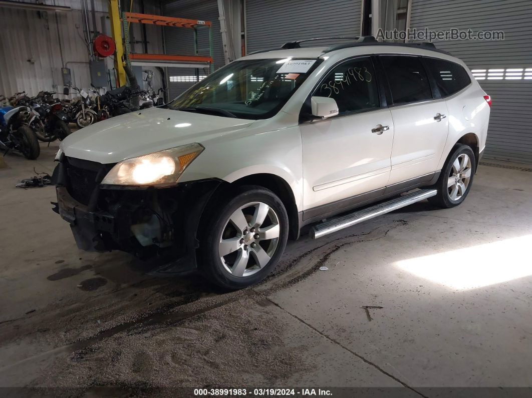 2011 Chevrolet Traverse 1lt White vin: 1GNKVGED4BJ379524