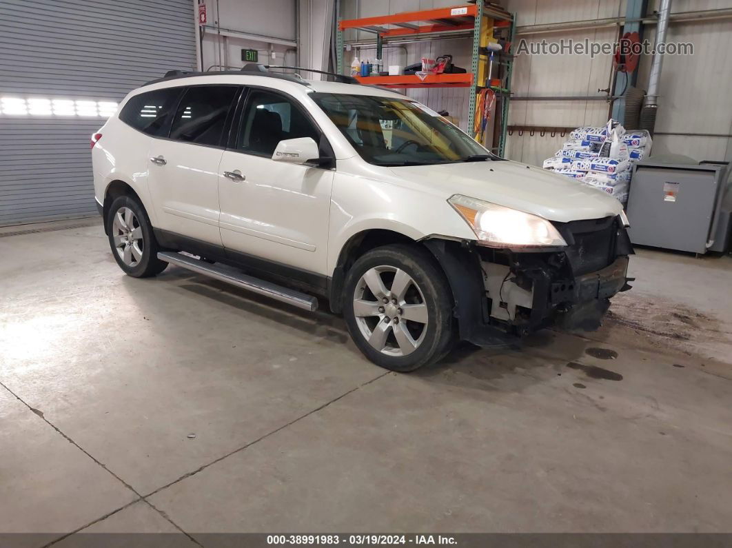 2011 Chevrolet Traverse 1lt White vin: 1GNKVGED4BJ379524