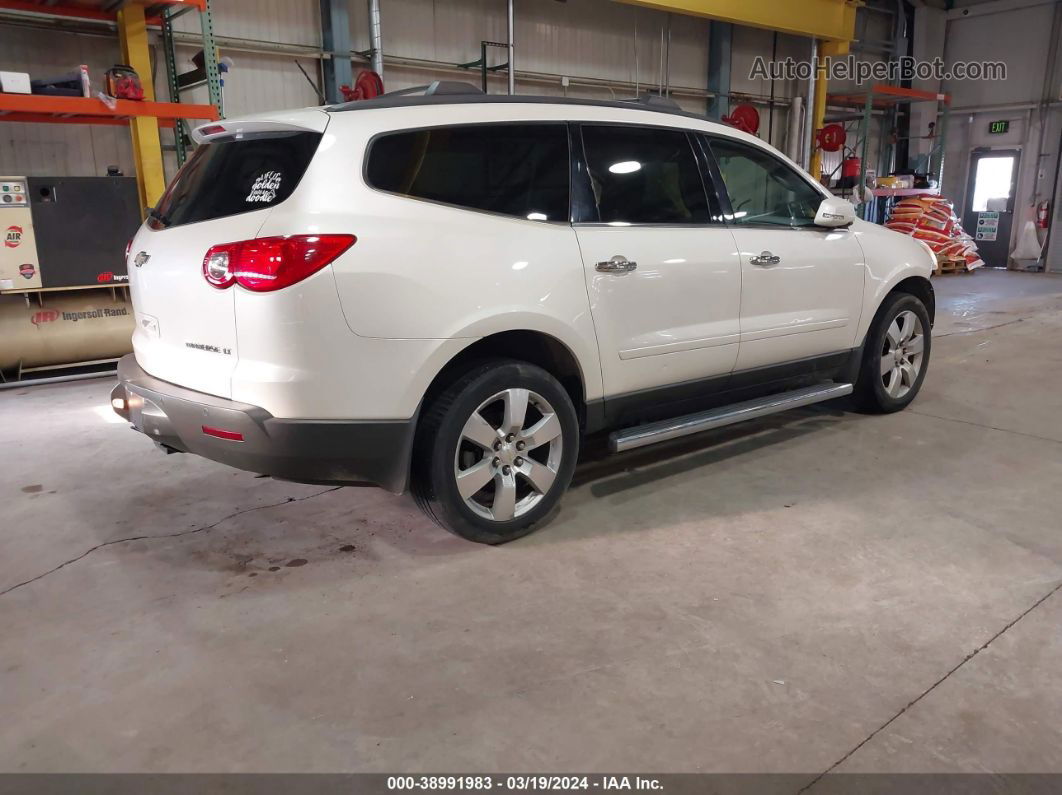 2011 Chevrolet Traverse 1lt White vin: 1GNKVGED4BJ379524