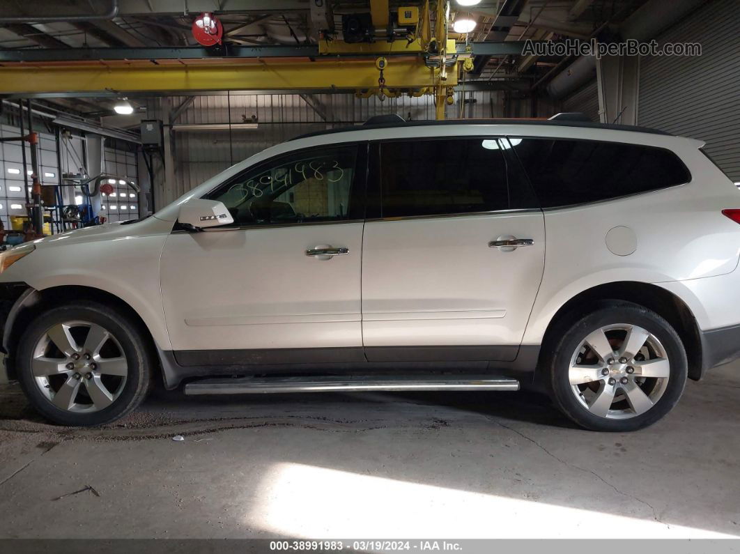 2011 Chevrolet Traverse 1lt White vin: 1GNKVGED4BJ379524