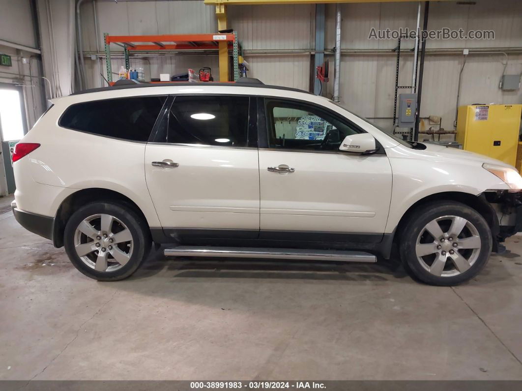 2011 Chevrolet Traverse 1lt White vin: 1GNKVGED4BJ379524