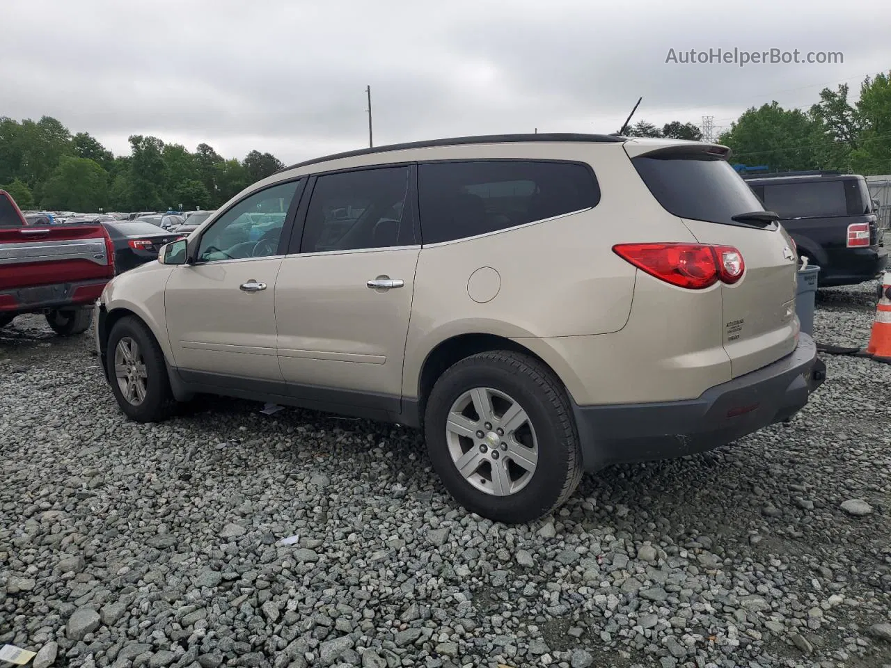 2011 Chevrolet Traverse Lt Gold vin: 1GNKVGED4BJ414238