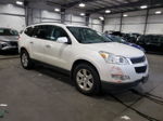 2012 Chevrolet Traverse Lt White vin: 1GNKVGED4CJ123188