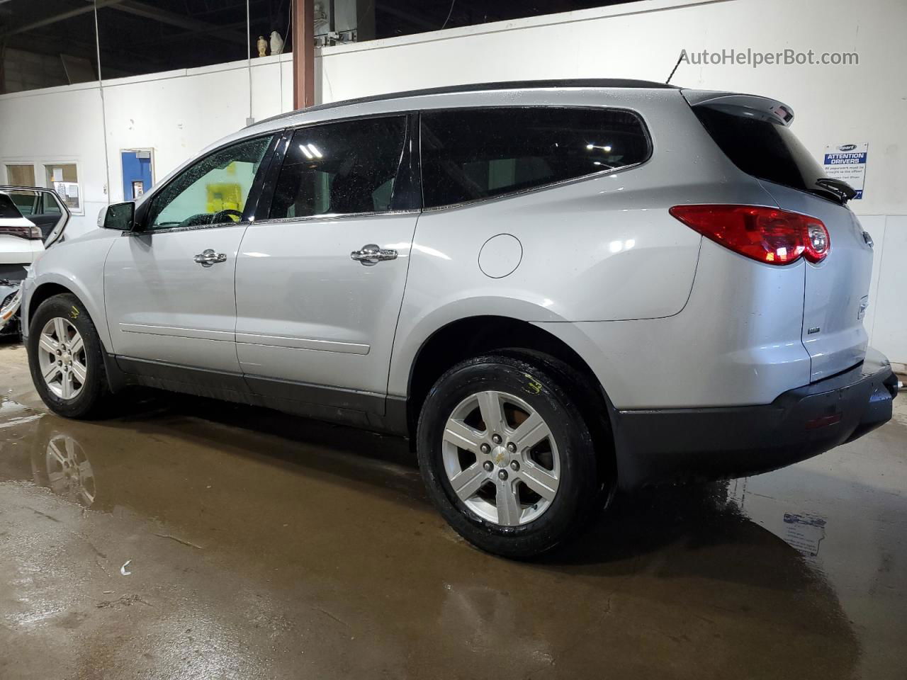 2012 Chevrolet Traverse Lt Silver vin: 1GNKVGED4CJ124423