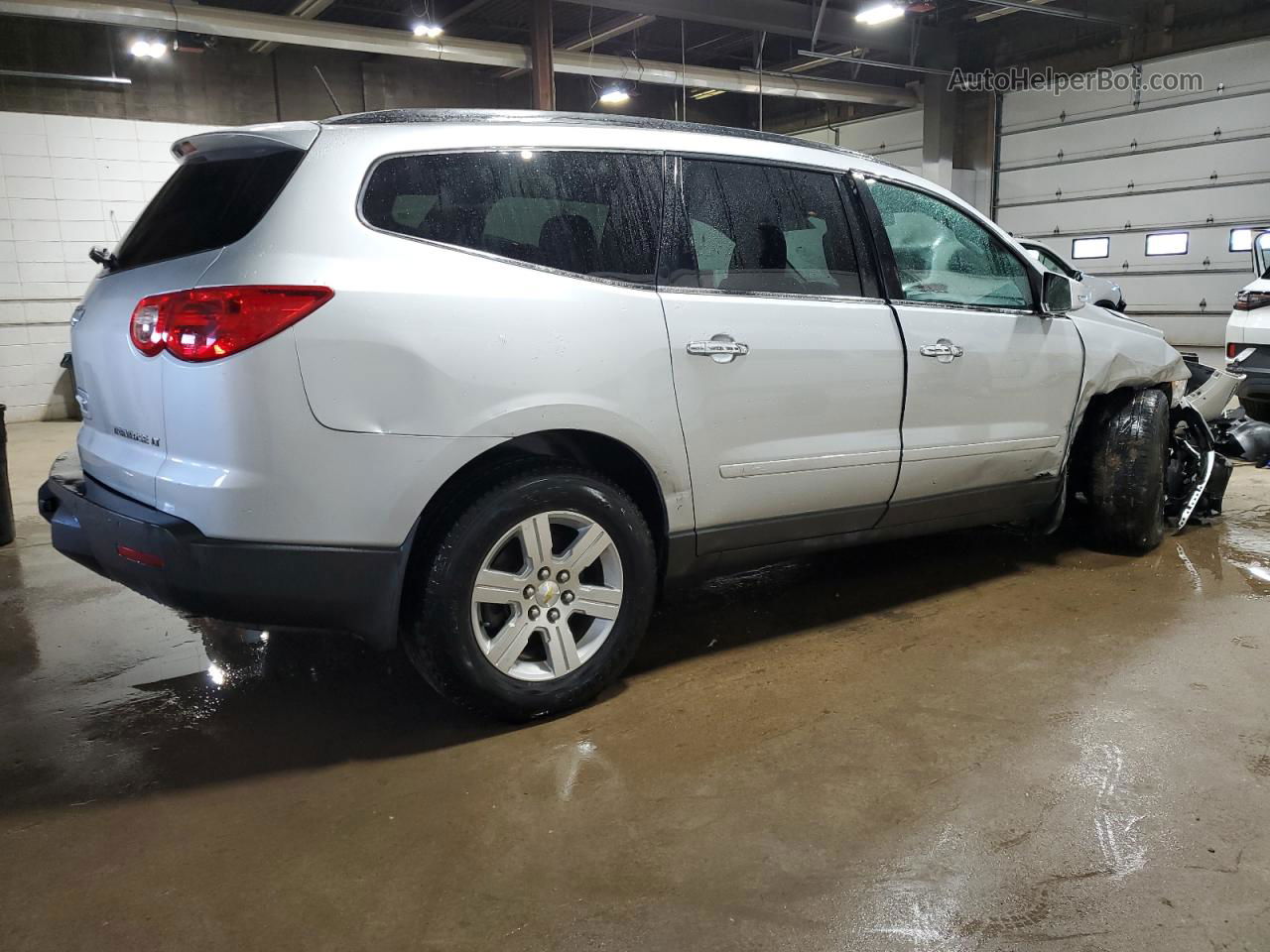 2012 Chevrolet Traverse Lt Silver vin: 1GNKVGED4CJ124423