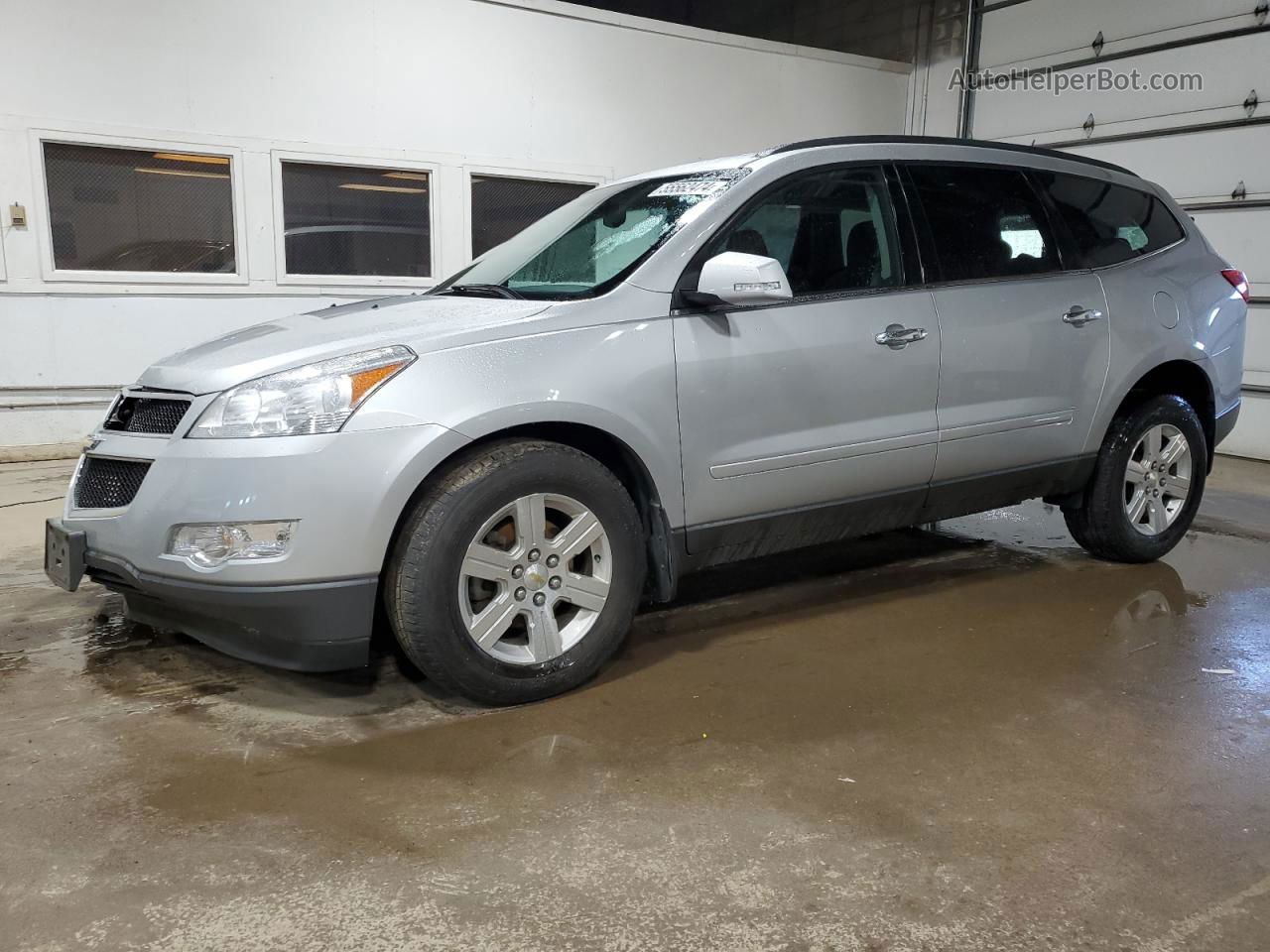 2012 Chevrolet Traverse Lt Silver vin: 1GNKVGED4CJ124423