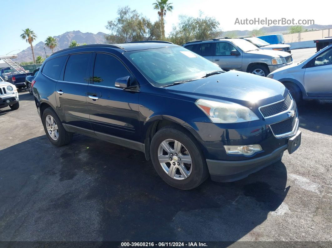 2012 Chevrolet Traverse 1lt Blue vin: 1GNKVGED4CJ165506