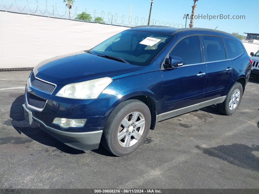 2012 Chevrolet Traverse 1lt Blue vin: 1GNKVGED4CJ165506