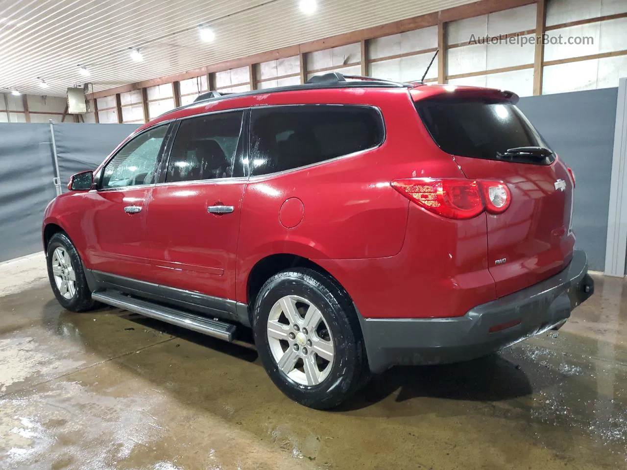 2012 Chevrolet Traverse Lt Red vin: 1GNKVGED4CJ200531