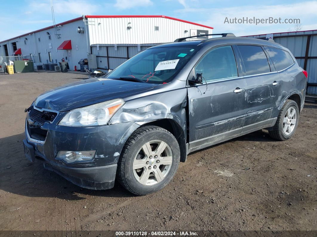 2012 Chevrolet Traverse 1lt Gray vin: 1GNKVGED4CJ333502