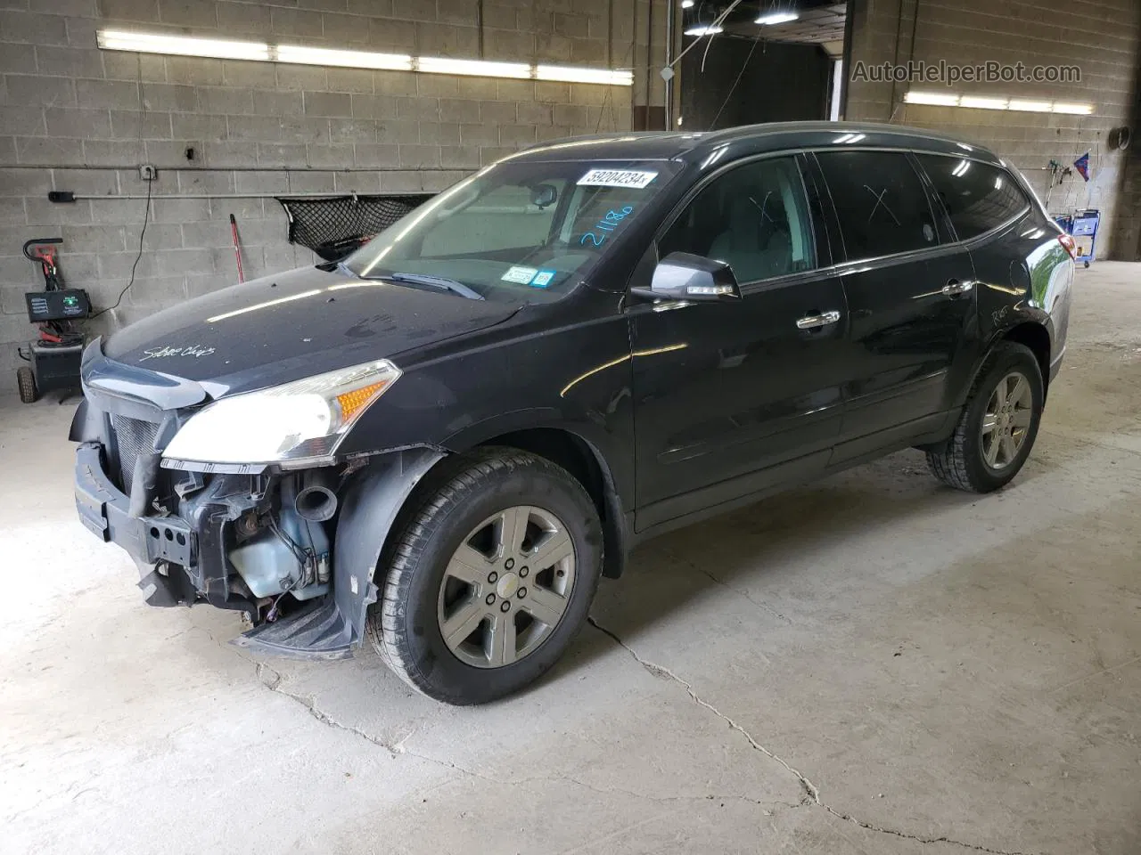 2011 Chevrolet Traverse Lt Black vin: 1GNKVGED5BJ105359