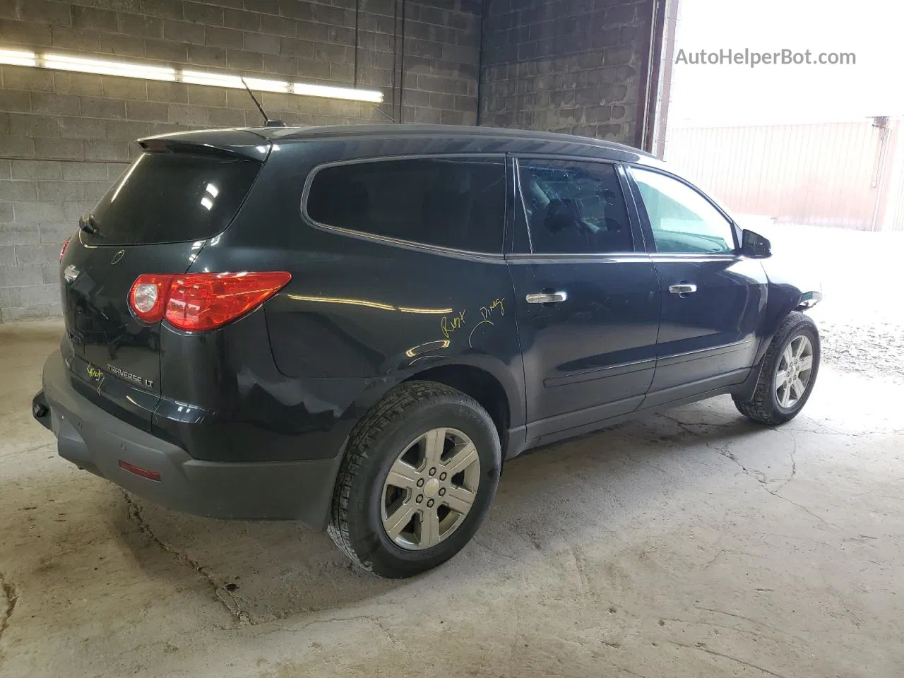 2011 Chevrolet Traverse Lt Black vin: 1GNKVGED5BJ105359