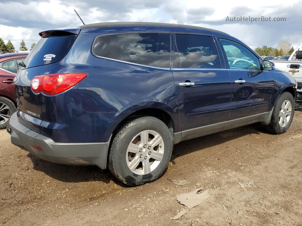 2011 Chevrolet Traverse Lt Blue vin: 1GNKVGED5BJ226750