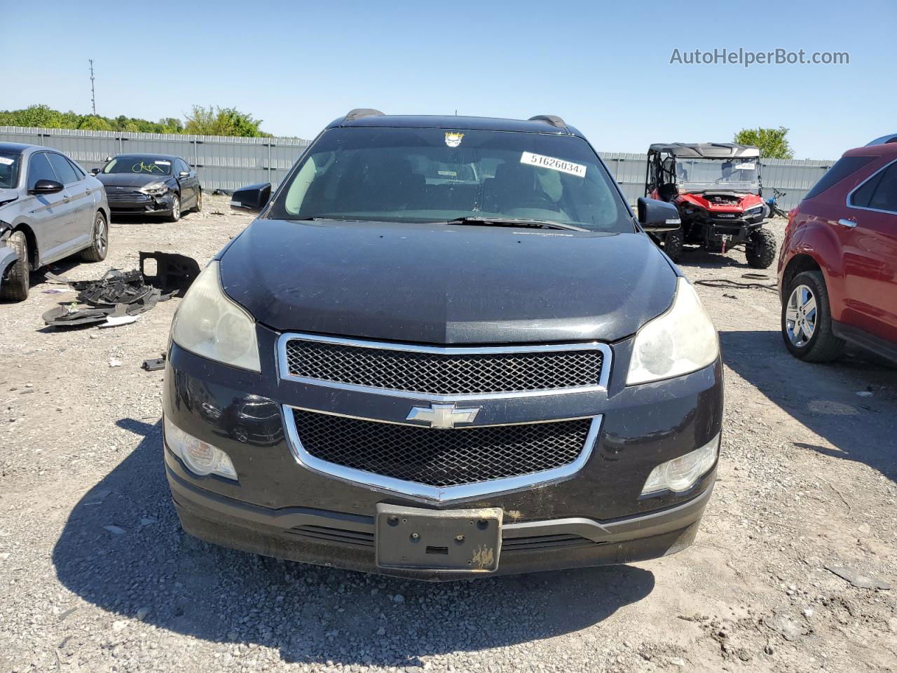 2011 Chevrolet Traverse Lt Black vin: 1GNKVGED5BJ228532