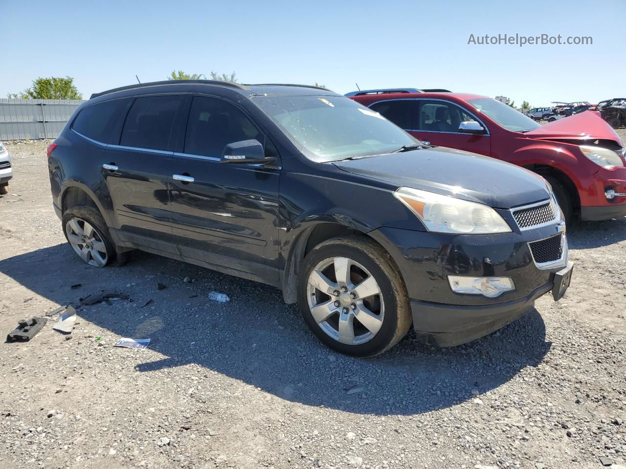 2011 Chevrolet Traverse Lt Black vin: 1GNKVGED5BJ228532