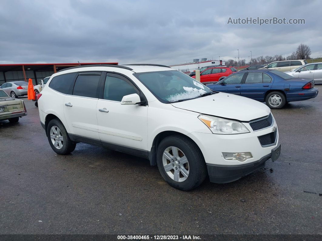 2011 Chevrolet Traverse 1lt White vin: 1GNKVGED5BJ242169