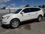 2011 Chevrolet Traverse Lt White vin: 1GNKVGED5BJ351196