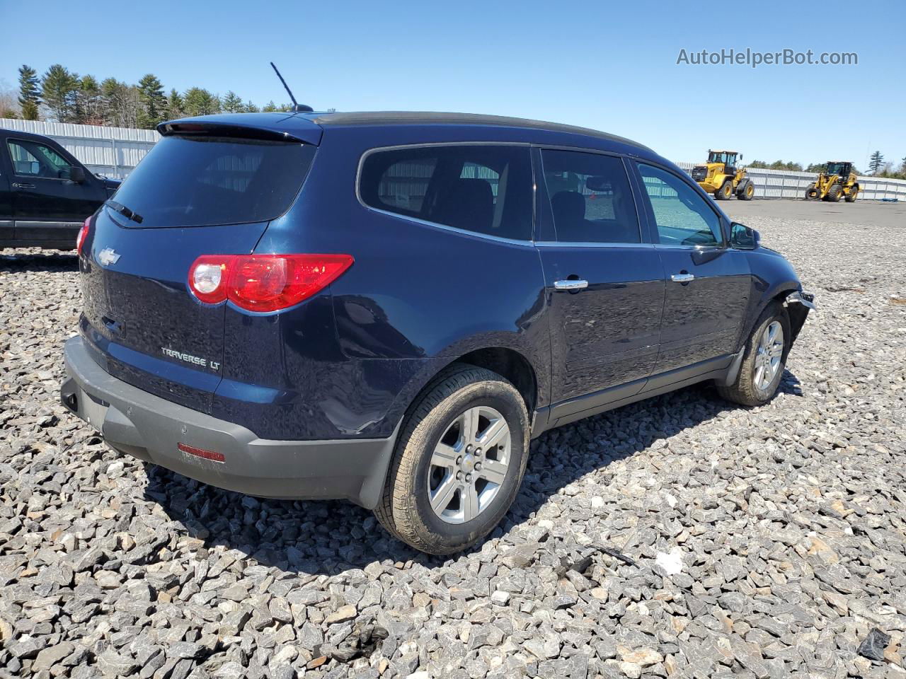 2011 Chevrolet Traverse Lt Blue vin: 1GNKVGED5BJ394906