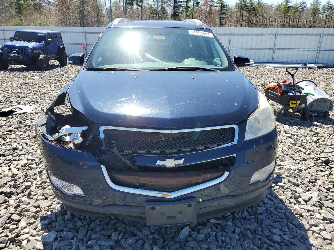 2011 Chevrolet Traverse Lt Blue vin: 1GNKVGED5BJ394906