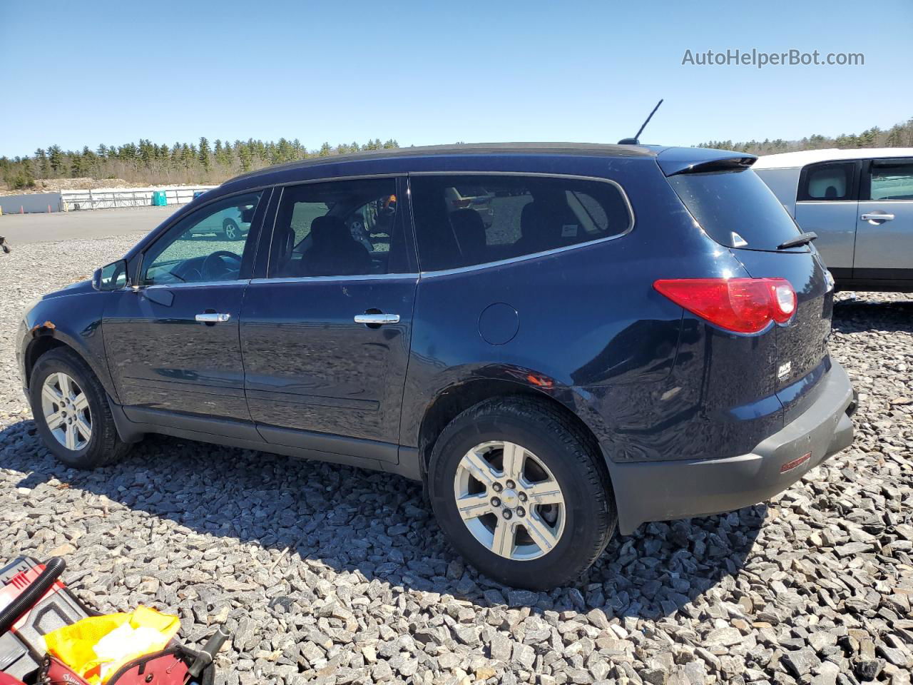 2011 Chevrolet Traverse Lt Blue vin: 1GNKVGED5BJ394906