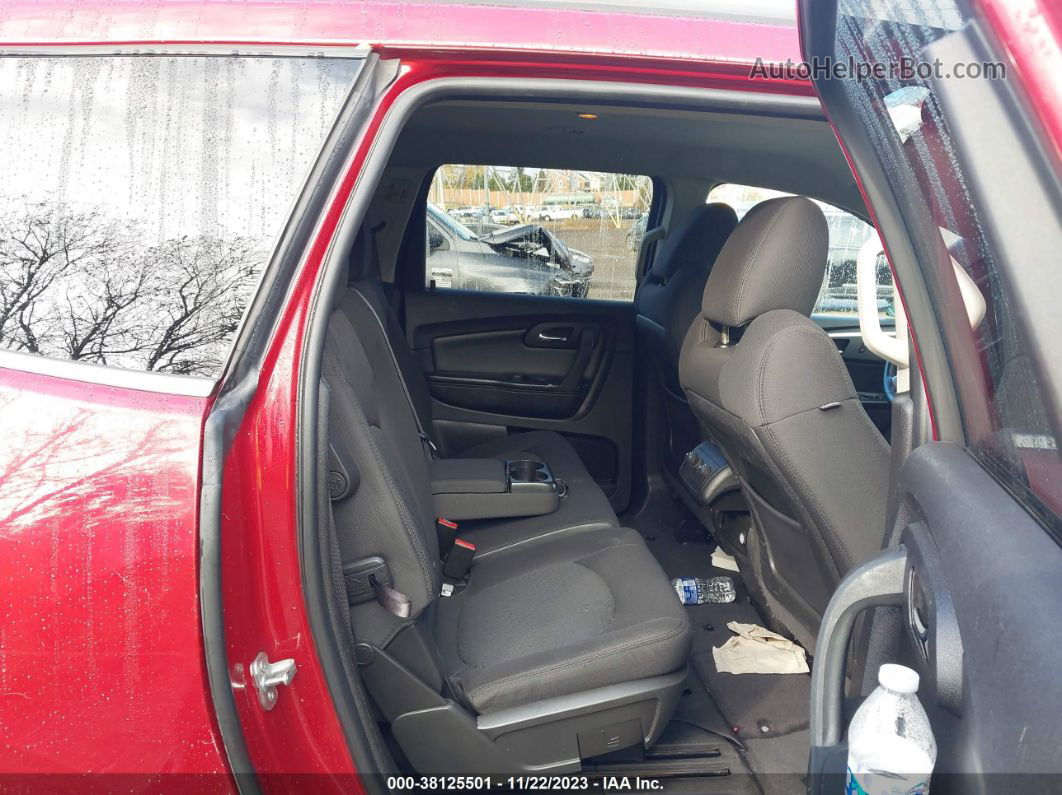 2012 Chevrolet Traverse 1lt Red vin: 1GNKVGED5CJ251682