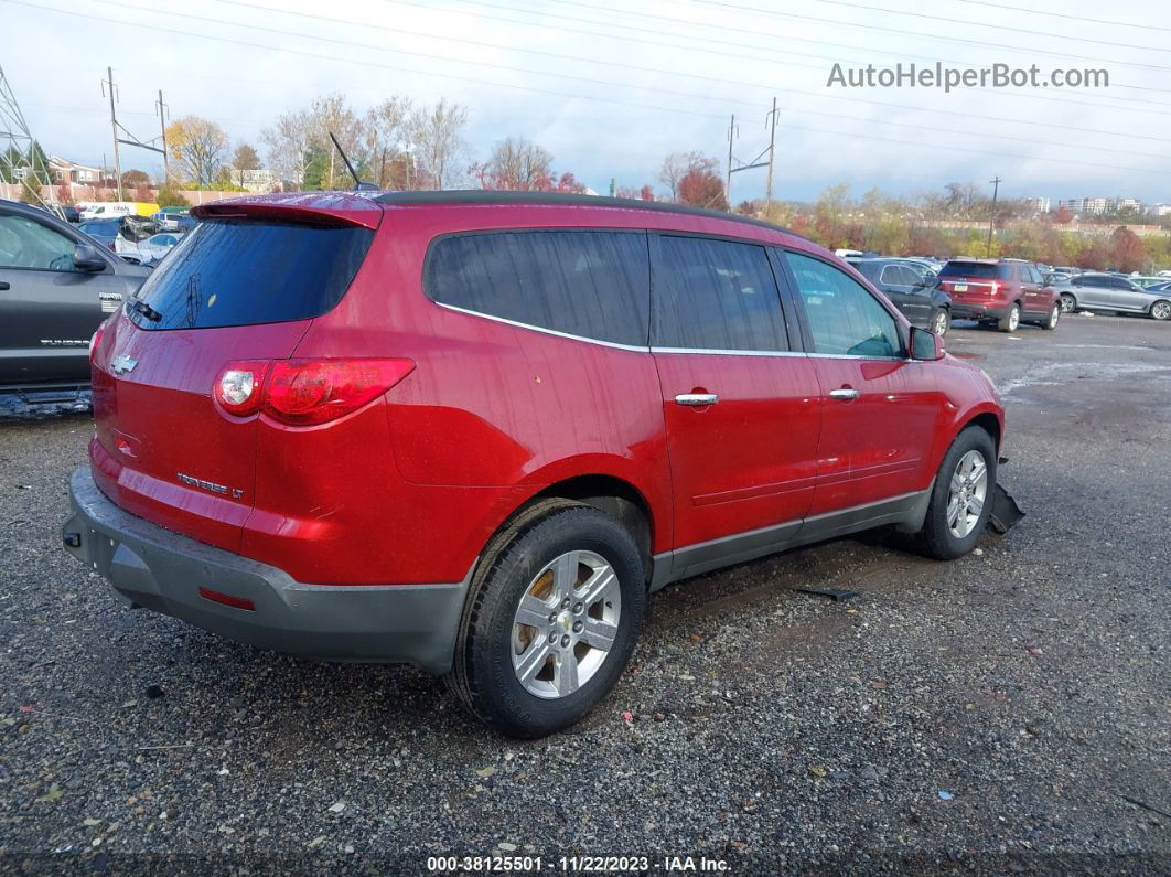 2012 Chevrolet Traverse 1lt Red vin: 1GNKVGED5CJ251682