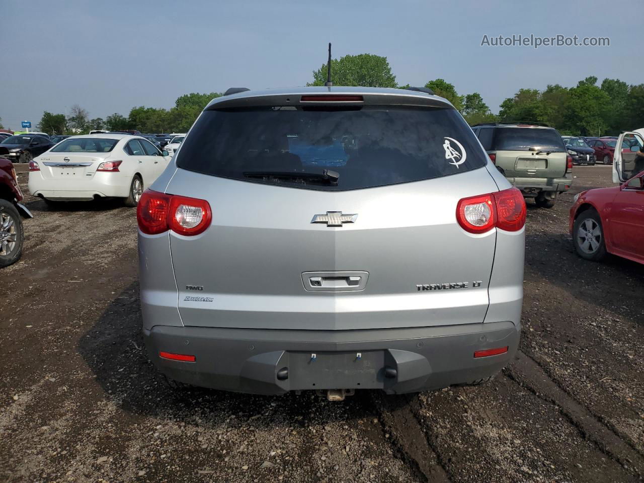 2012 Chevrolet Traverse Lt Gray vin: 1GNKVGED5CJ289929